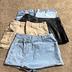 Size medium mini skirt bundle